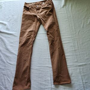 J Crew Jeans Mens 30x32* Brown Matchstick Denim Stretch Slim